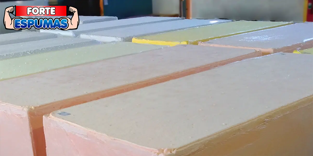 Blocos de espuma para diversas aplicações