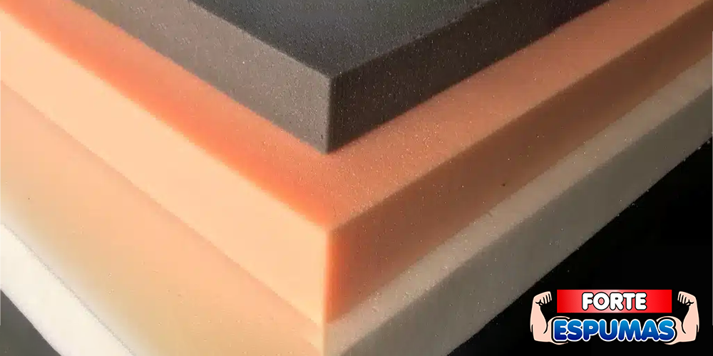 Espuma flexível vendida por metragem