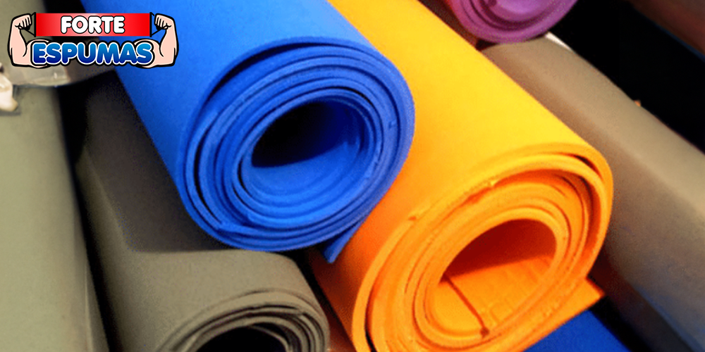 Espuma laminada para projetos decorativos